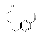 4-正庚基苯甲醛结构式