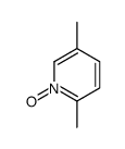 2,5-dimethyl-1-oxidopyridin-1-ium结构式