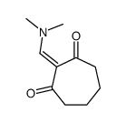2-(dimethylaminomethylidene)cycloheptane-1,3-dione结构式