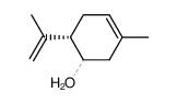 (6S)-6-isopropenyl-3-methylcyclohex-3-en-1-ol结构式