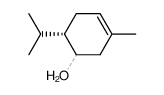 (6S)-6-isopropyl-3-methylcyclohex-3-en-1-ol结构式