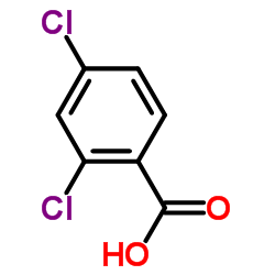 2,4-二氯苯甲酸结构式