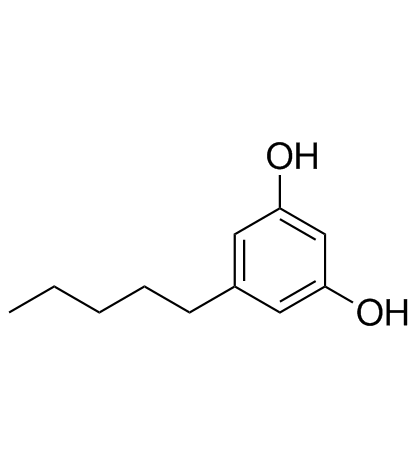 5-戊基间苯二酚结构式