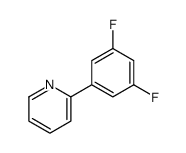 2-(3,5-difluorophenyl)pyridine结构式