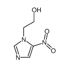 2-(5-nitroimidazol-1-yl)ethanol结构式