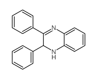 Quinoxaline, 1,2-dihydro-2,3-diphenyl-结构式