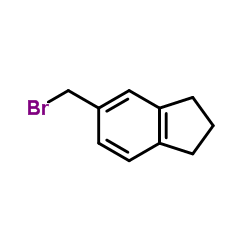 5-(Bromomethyl)indane结构式