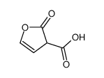 2-oxo-3H-furan-3-carboxylic acid结构式