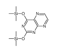 trimethyl-(2-trimethylsilyloxypteridin-4-yl)oxysilane结构式