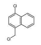 1-chloro-4-(chloromethyl)naphthalene结构式
