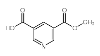 3,5-PYRIDINECARBOXYLIC ACID, 3-METHYL ESTER结构式