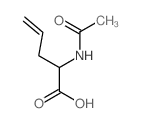 4-Pentenoic acid,2-(acetylamino)-结构式