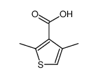 3-Thiophenecarboxylicacid,2,4-dimethyl-(9CI)结构式