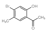 4’-溴-2’-羟基-5’-甲基苯乙酮结构式