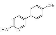 5-(4-甲基苯基)-2-氨基吡啶结构式