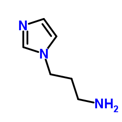 1-(3-氨基丙基)咪唑结构式