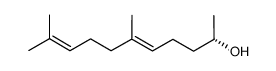 (S)-6,10-dimethylundeca-5,9-dien-2-ol结构式