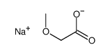 sodium methoxyacetate结构式