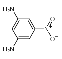 5-硝基苯-1,3-二胺结构式