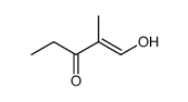 1-HYDROXY-2-METHYLPENT-1-EN-3-ONE结构式