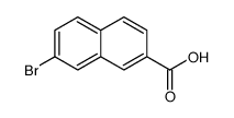 7-Bromo-naphthalene-2-carboxylic acid结构式
