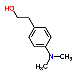 4-(二甲基氨基)苯乙醇结构式