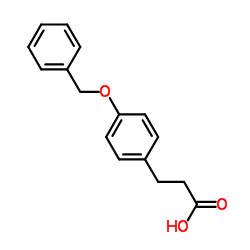 3-[4-(苄氧基)苯基]丙酸结构式