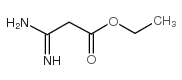 3-氨基-3-亚氨基丙酸乙酯结构式