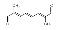 2,7-二甲基-2,4,6-辛三烯二醛结构式