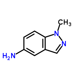 1-甲基-5-氨基-1H-吲唑结构式