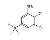 2,3-dichloro-5-(trifluoromethyl)aniline结构式
