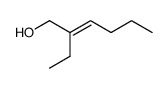 2-ethyl-2-hexen-1-ol结构式