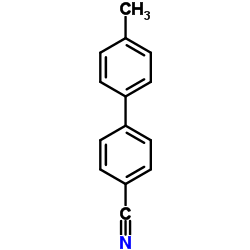 4-氰基-4'-甲基联苯结构式