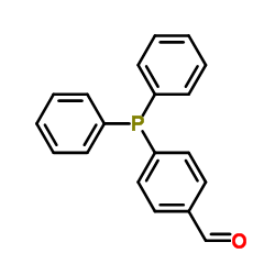 4-(Diphenylphosphino)benzaldehyde结构式