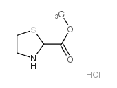 噻唑烷-2-羧酸甲酯 盐酸盐结构式