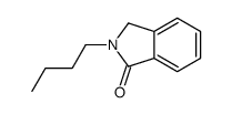 2-butyl-3H-isoindol-1-one结构式
