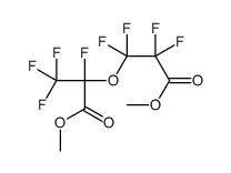 Dimethyl 2,3'-oxybis(tetrafluoropropanoate)结构式