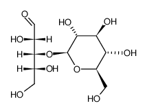 O3-β-D-Glucopyranosyl-D-arabinose结构式