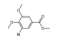 methyl 5-bromo-3,4-dimethoxybenzoate结构式
