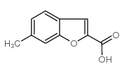 6-甲基-苯并呋喃-2-羧酸结构式