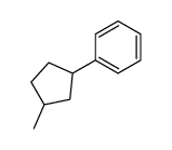 (3-methylcyclopentyl)benzene结构式