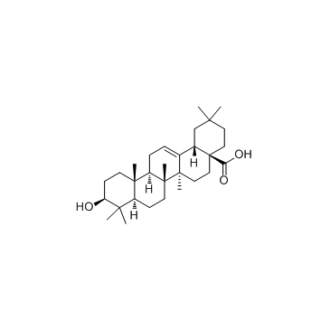 齐墩果酸结构式
