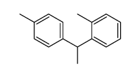 1-methyl-2-[1-(4-methylphenyl)ethyl]benzene结构式