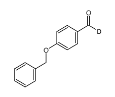 4-BENZYLOXYBENZALDEHYDE-α-D1结构式