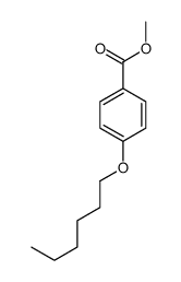 Methyl 4-hexyloxybenzoate结构式