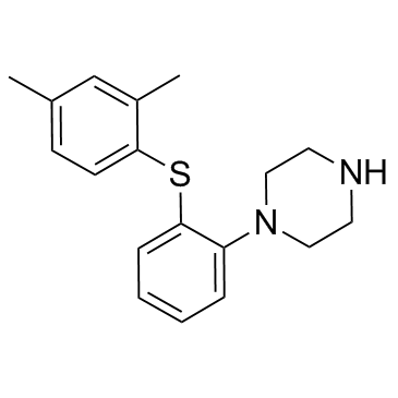 沃替西汀结构式