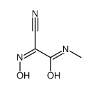 2-cyano-2-hydroxyimino-N-methylacetamide结构式