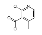 2-Chloro-4-methyl-nicotinoyl chloride结构式