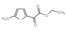 ETHYL 5-METHYLTHIOPHENE-2-GLYOXYLATE结构式