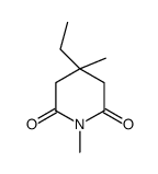4-ethyl-1,4-dimethylpiperidine-2,6-dione结构式